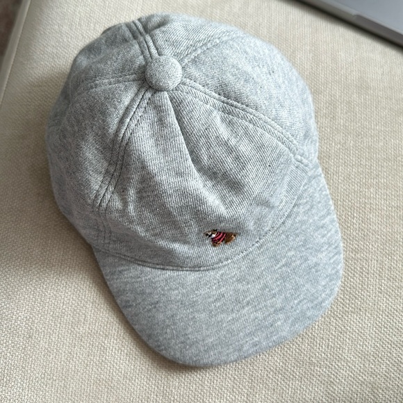 Janie and Jack Bulldog cap - 6 to 12 months - grey - Picture 2 of 8